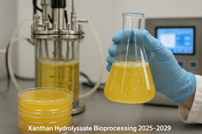 Ksanthan hidroliato bioprosesavimas 2025–2029: atskleidžiant proveržius, skatinančius milijardus dolerių vertės augimą